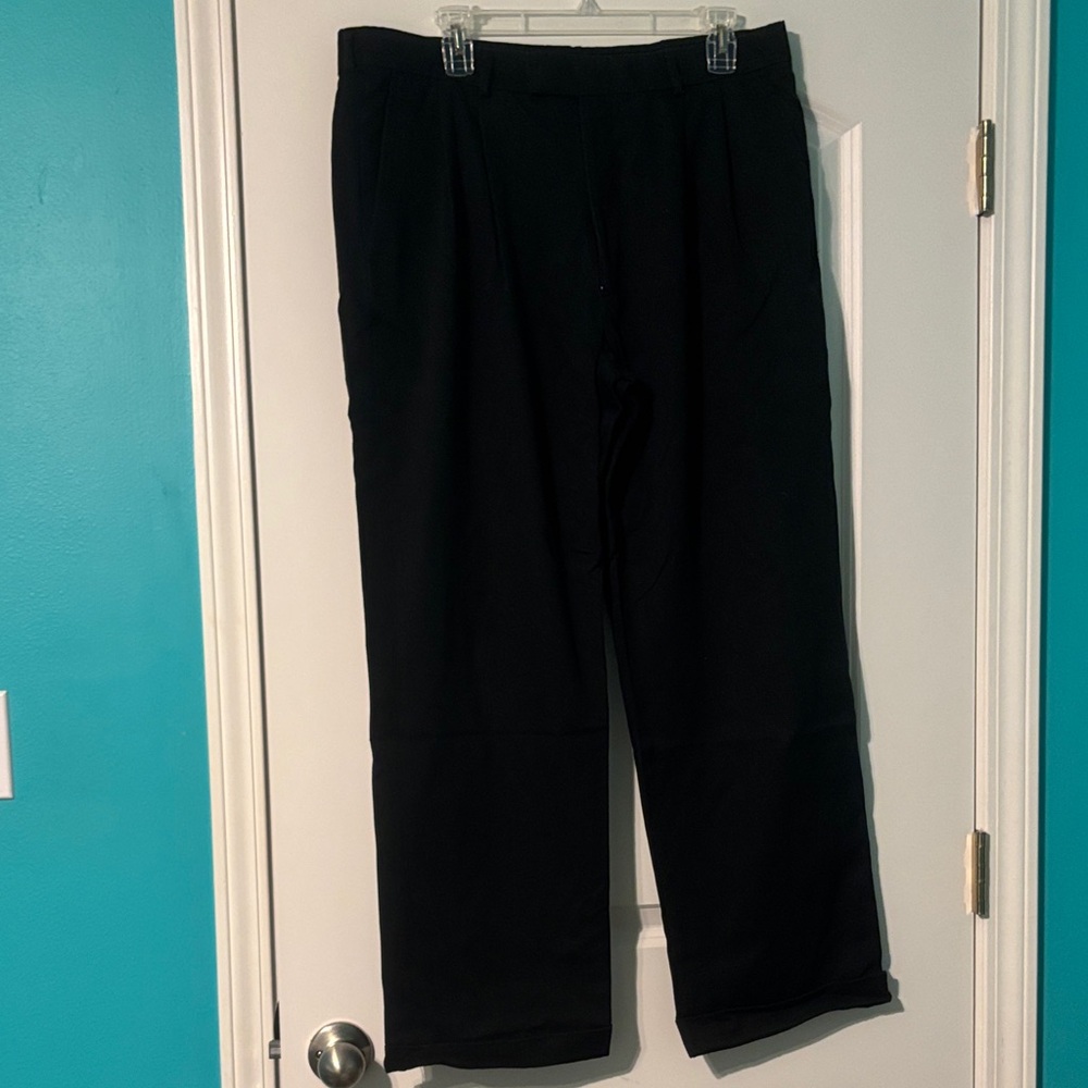 Classic Black Men's Dress Trousers